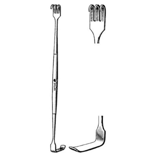 Retractor Double Ended Senn 6-1/4